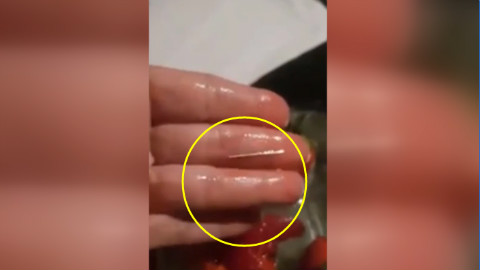 澳大利亚发生多起草莓被人恶意藏针事件